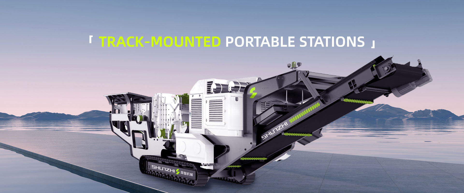 STC Track-mounted Portable Jaw Crushing Station