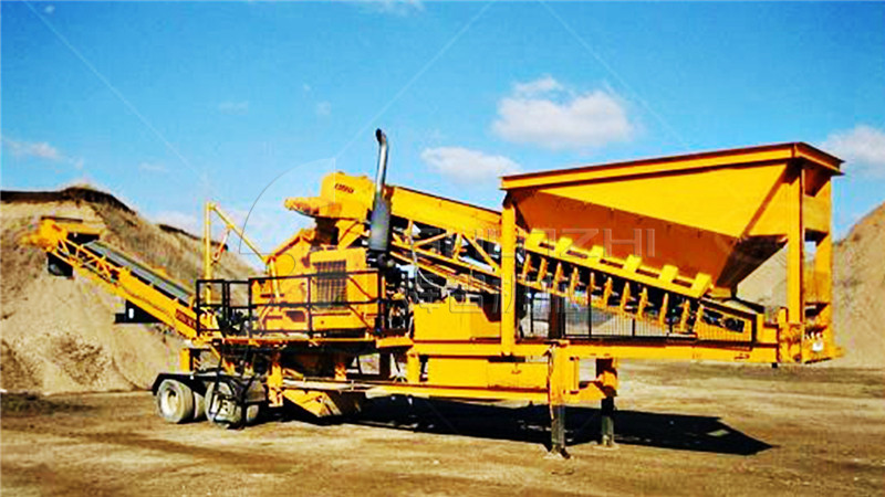 SWF Wheel-mounted Mobile Impact Crushing Station