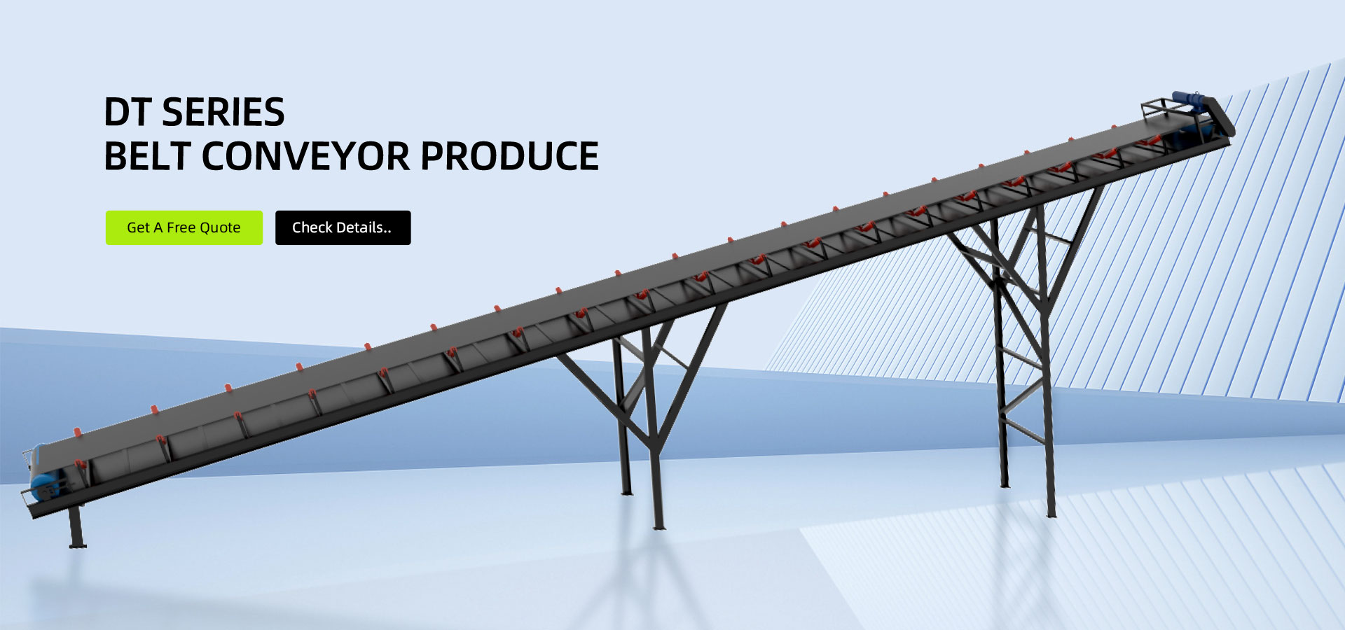 DT series Belt conveyor